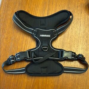Rabbitgoo Black Dog Harness